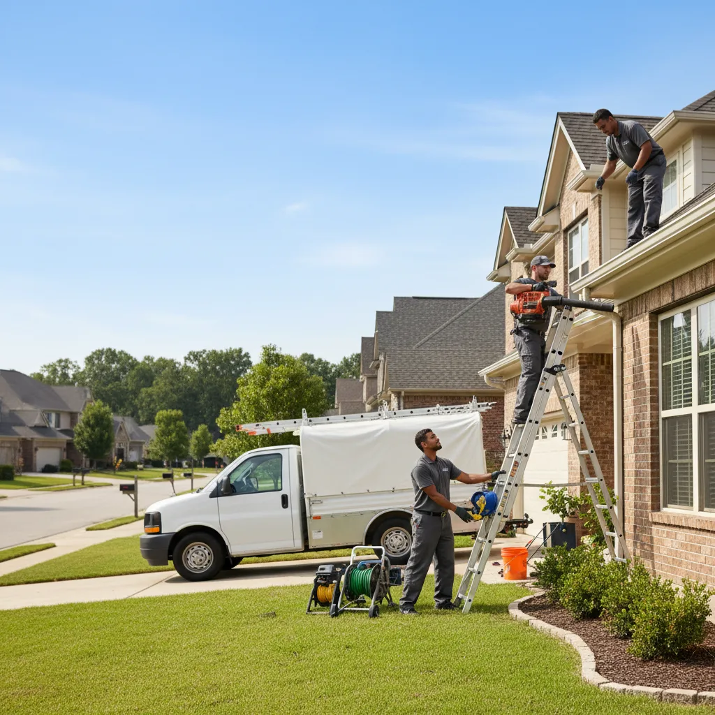 Home Gutter Service in Spurger, TX near me